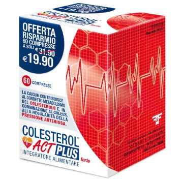 Colesterol act plus forte 60 compresse